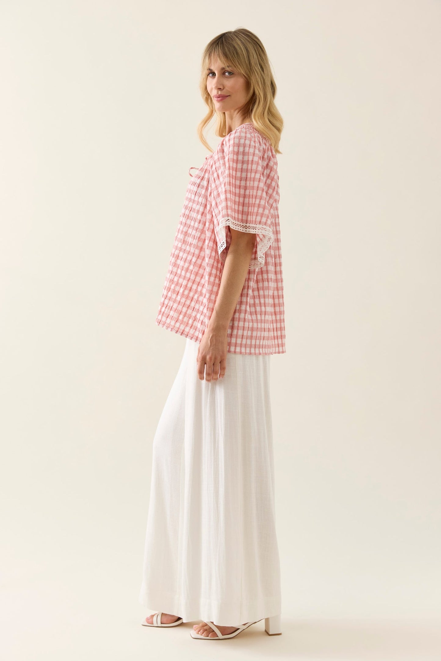 Esther Shirred Top