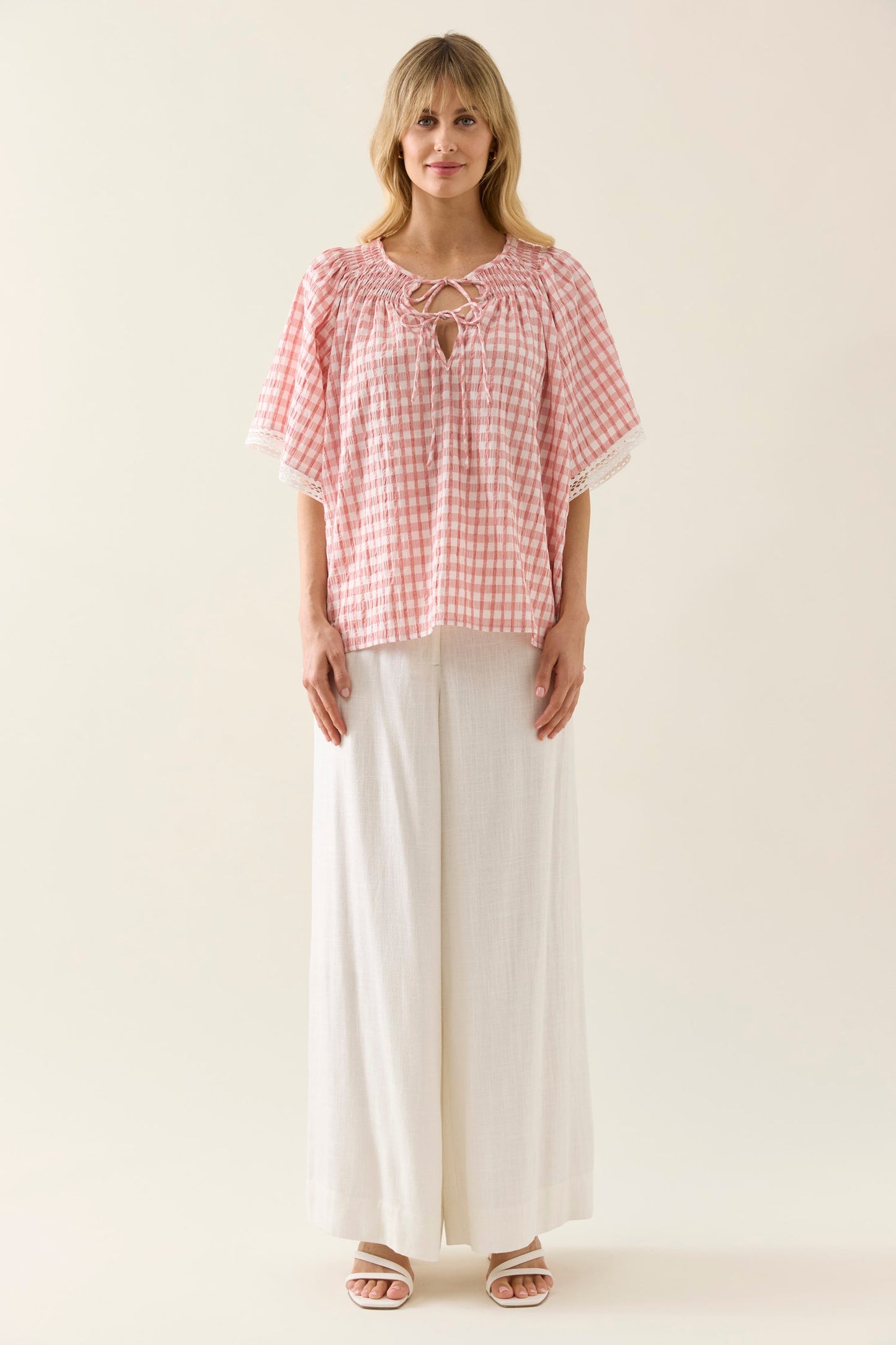 Esther Shirred Top