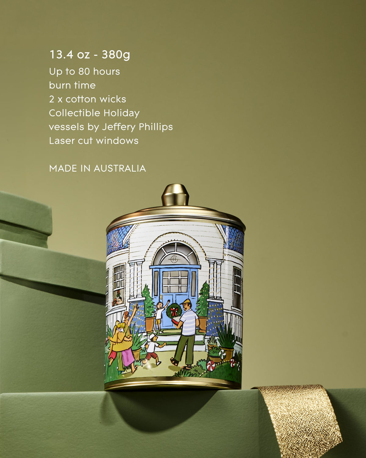 Under The Mistletoe 380g Candle