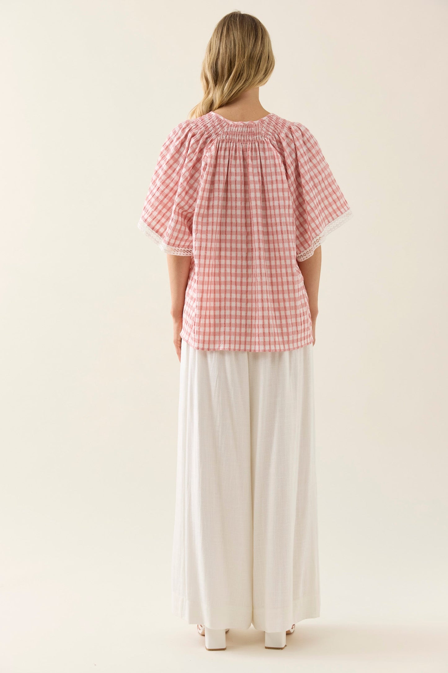 Esther Shirred Top