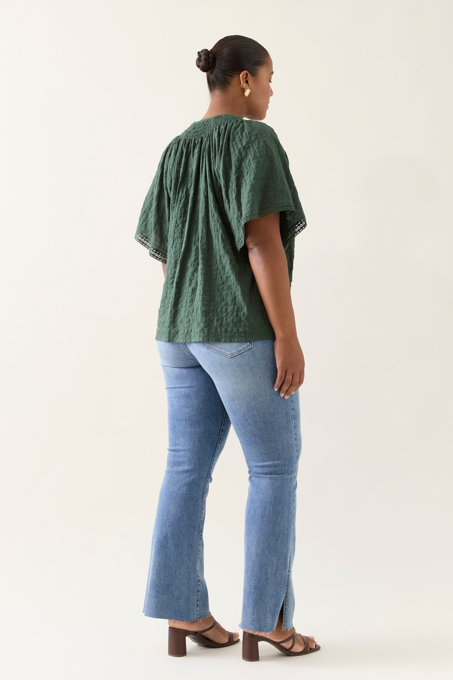 Esther Shirred Top