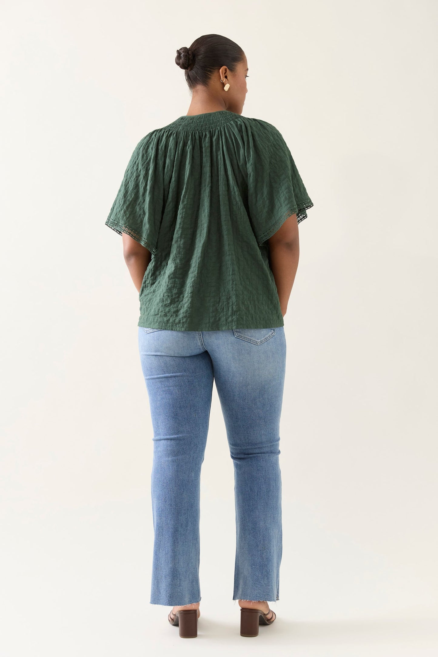 Esther Shirred Top