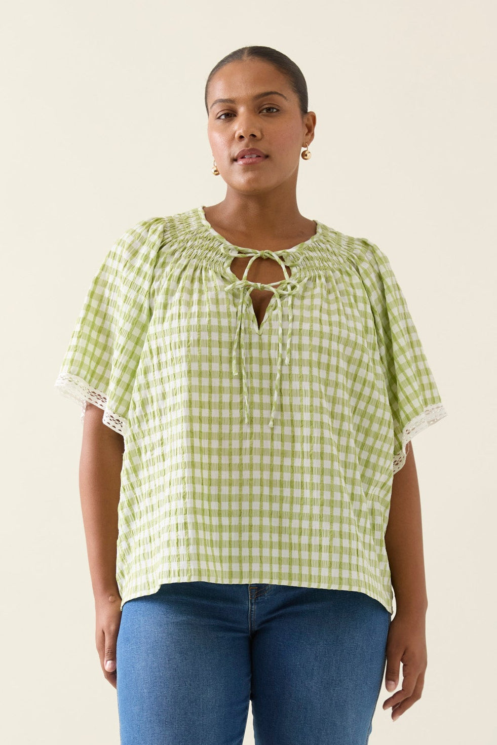 Esther Shirred Top