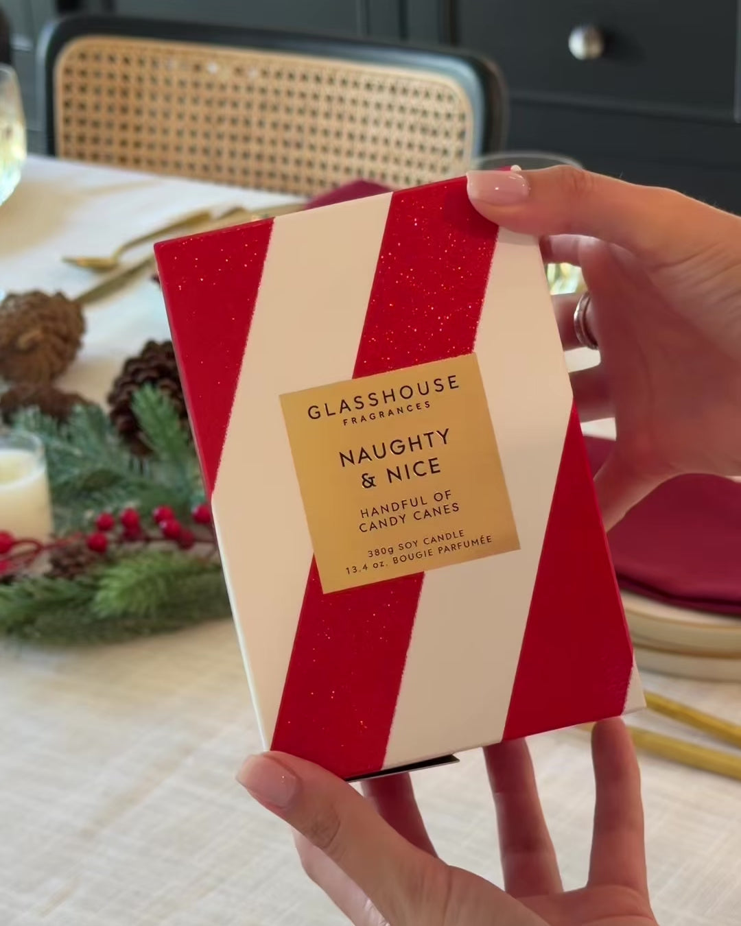 Naughty & Nice 380g Candle