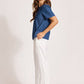 Melenia Denim Top