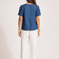 Melenia Denim Top