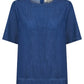 Melenia Denim Top