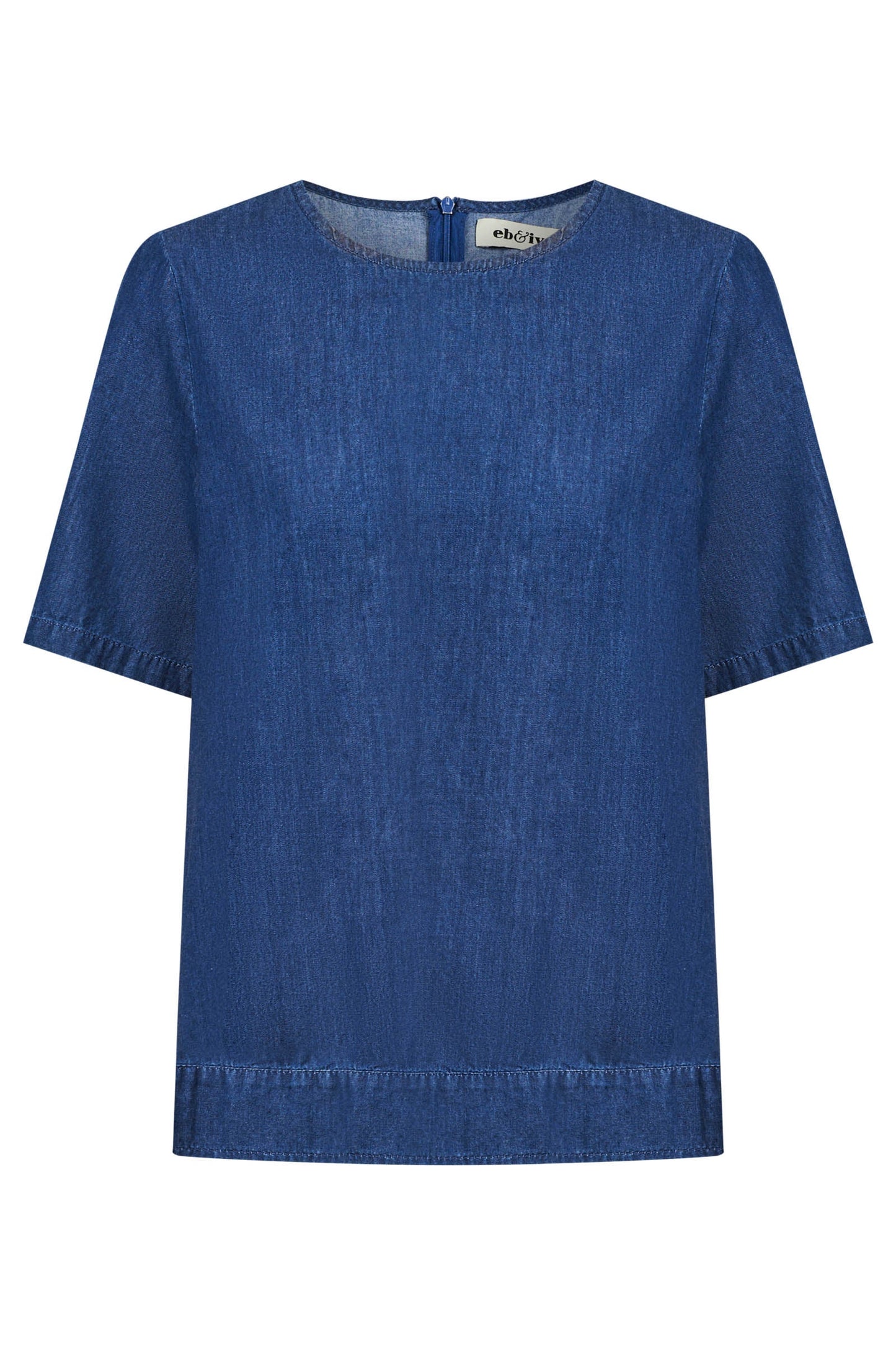 Melenia Denim Top