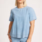 Melenia Denim Top