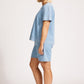 Melenia Denim Top