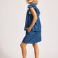 Melenia Denim Frill Top