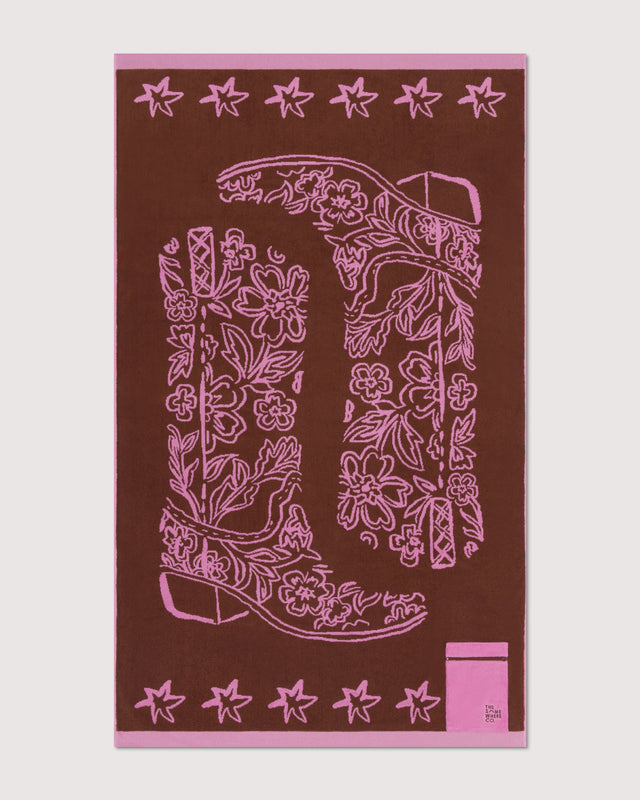 Nobody’s Darlin Premium Cotton Beach Towel