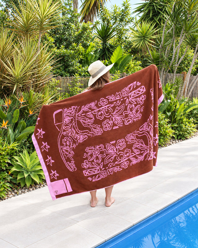 Nobody’s Darlin Premium Cotton Beach Towel