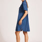Melenia Denim Shirt Dress
