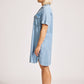 Melenia Denim Shirt Dress