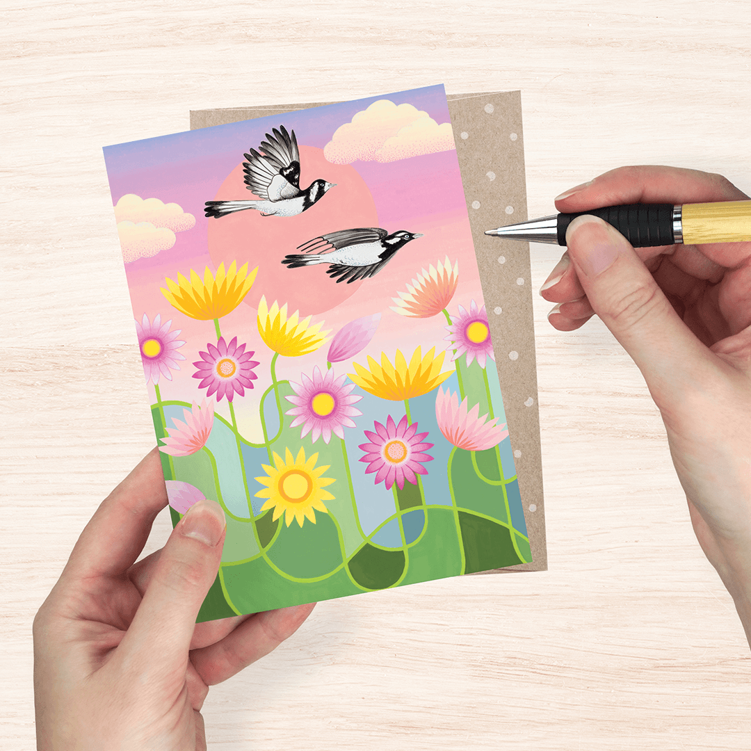 Wind Beneath My Wings Greeting Card