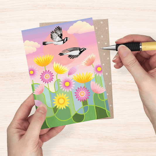 Wind Beneath My Wings Greeting Card