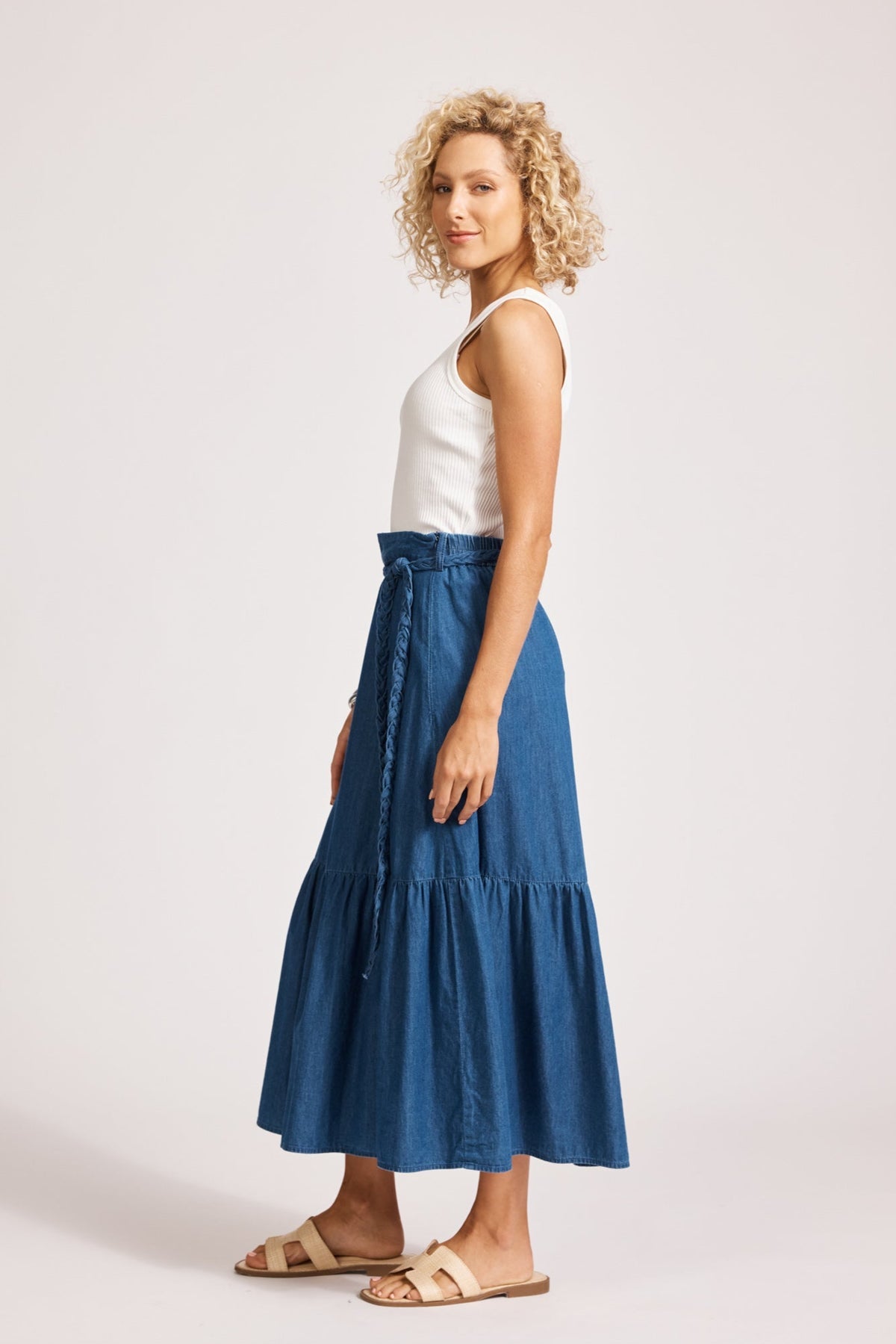 Melenia Denim Skirt