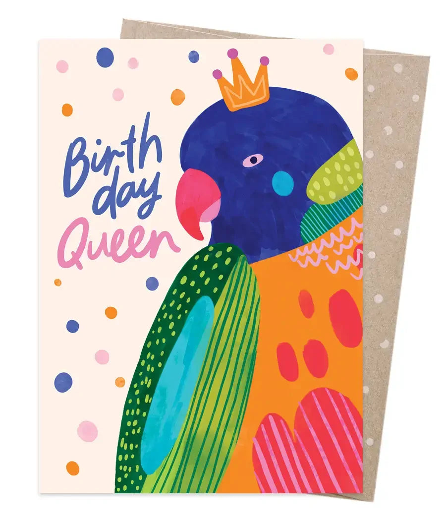 Birthday Queen Greeting Card