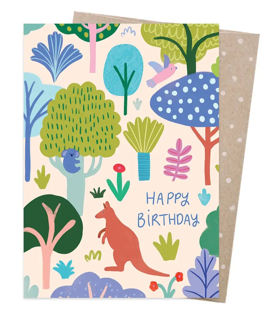 Bush Birthday Greeting Card
