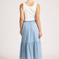 Melenia Denim Skirt