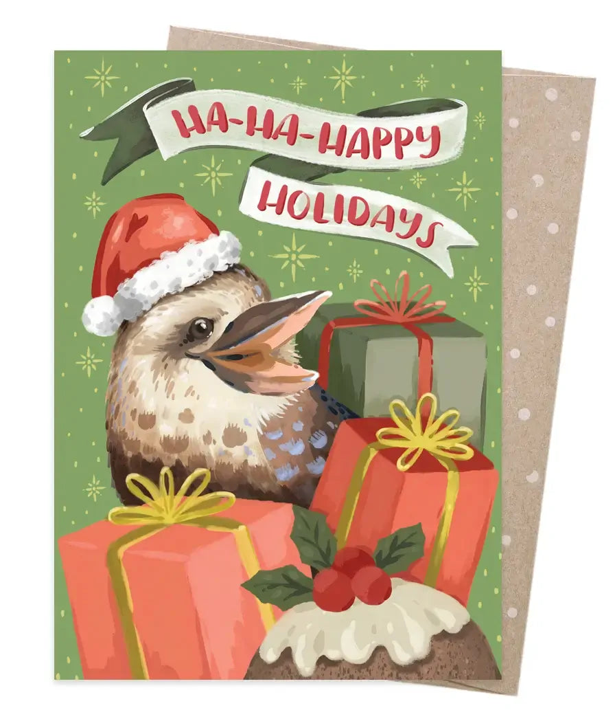 Happy Kookaburra Greeting Card