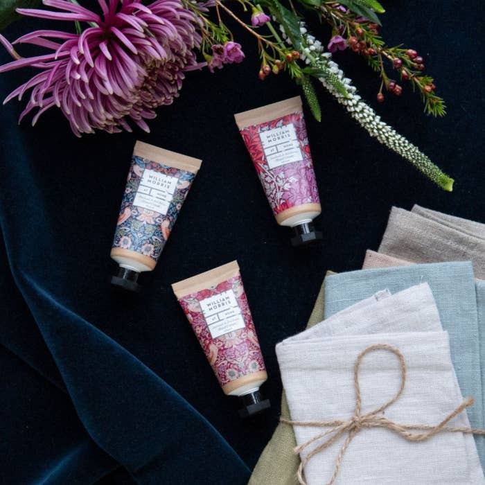 William Morris at Home Strawberry Thief Hand Cream Collection