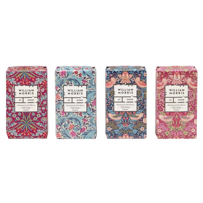 William Morris at Home Strawberry Thief Guest Soaps