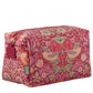 William Morris at Home Strawberry Thief Medium Toiletry Bag Red