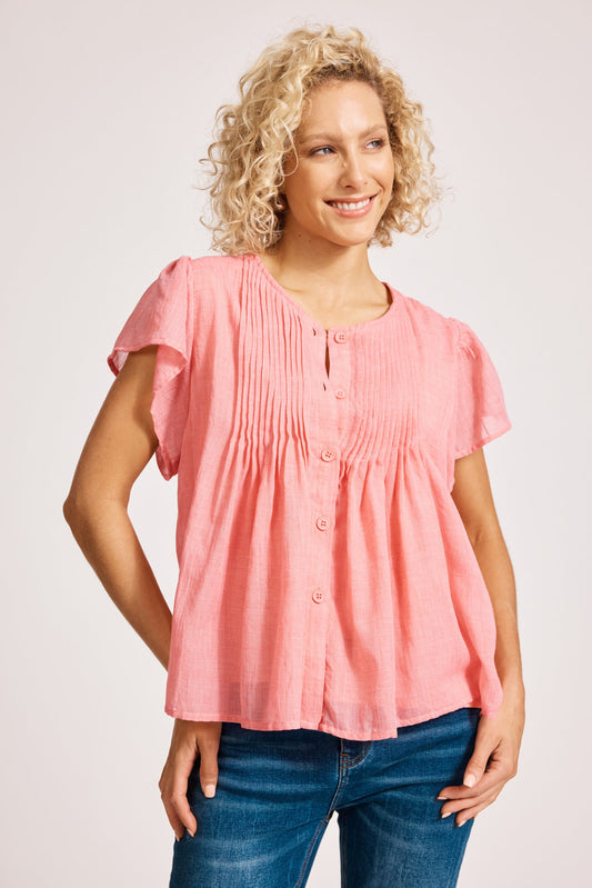 Orsula Button Top
