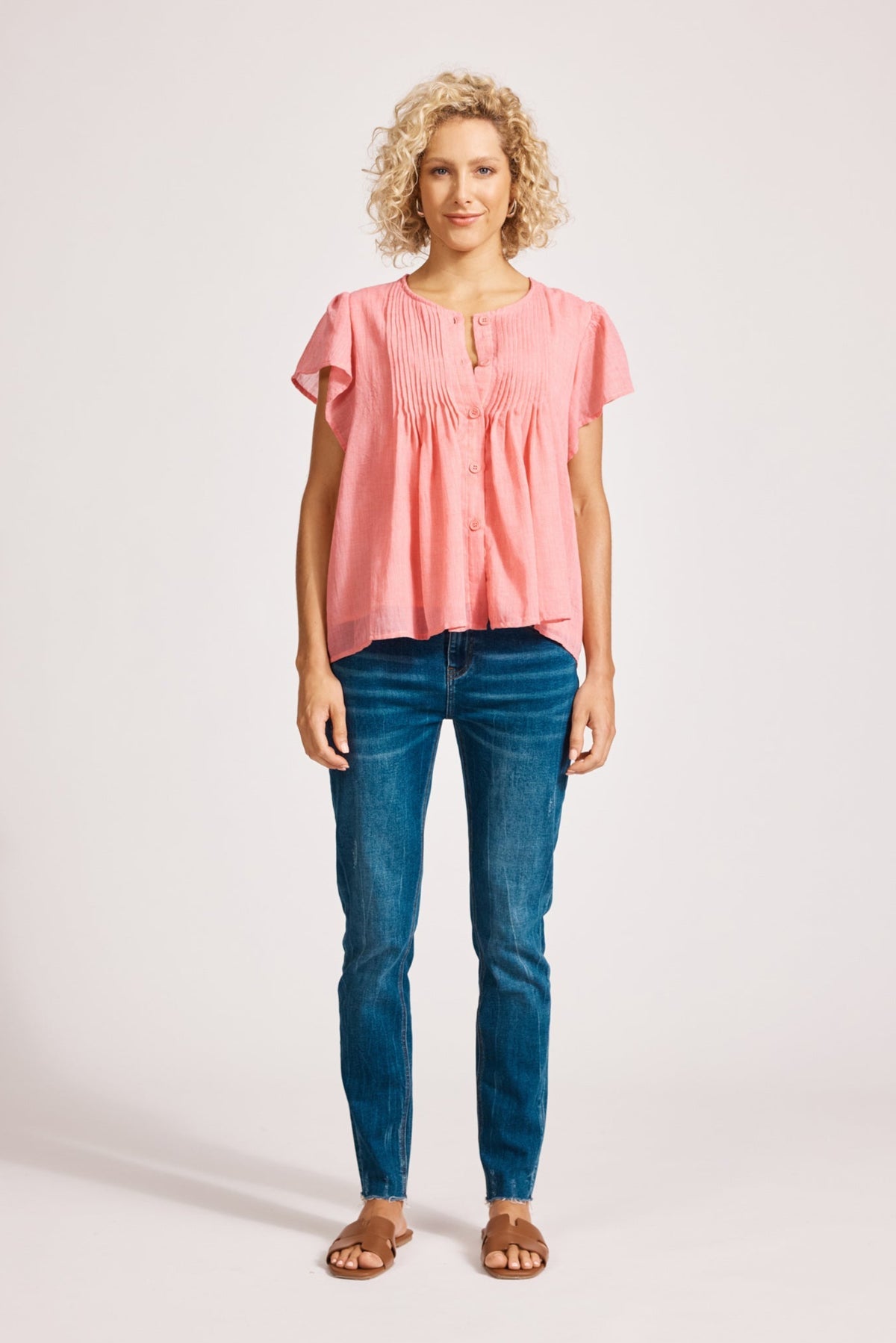 Orsula Button Top