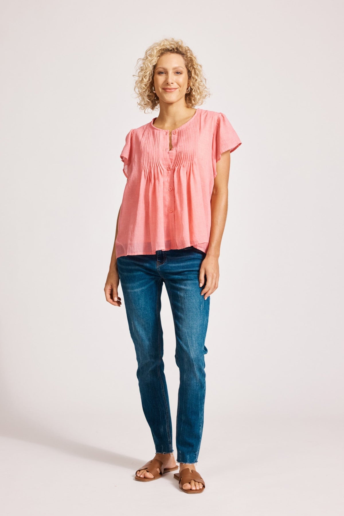 Orsula Button Top