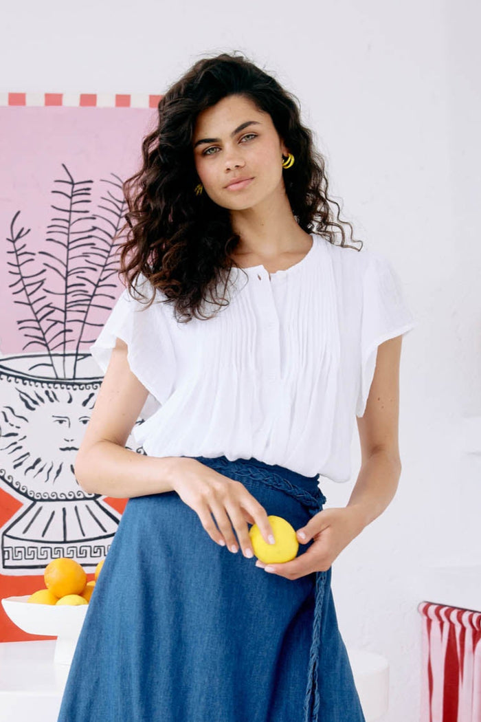 Orsula Button Top