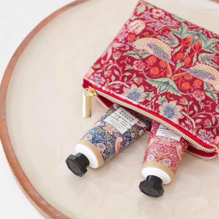 William Morris at Home Strawberry Thief Hand Care Bag