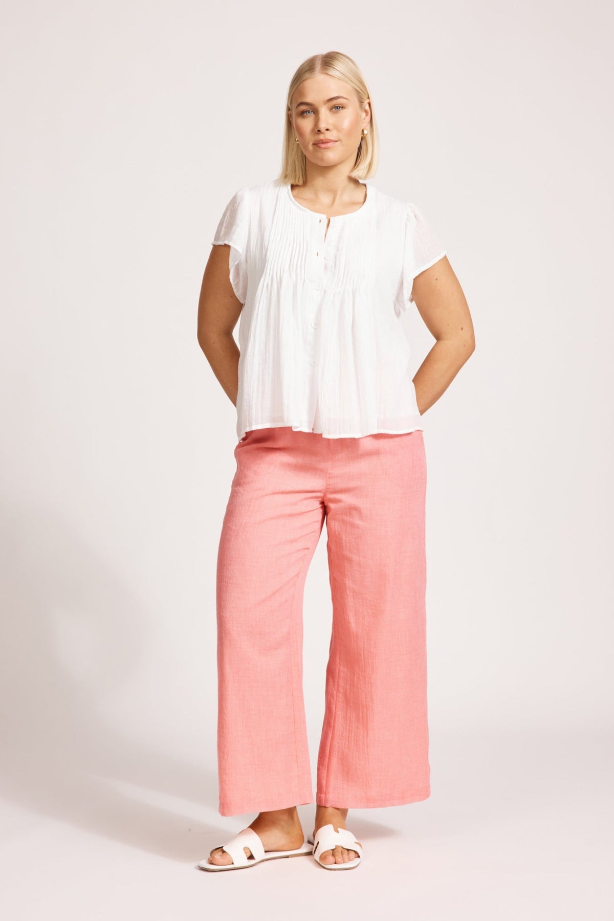 Orsula Button Top