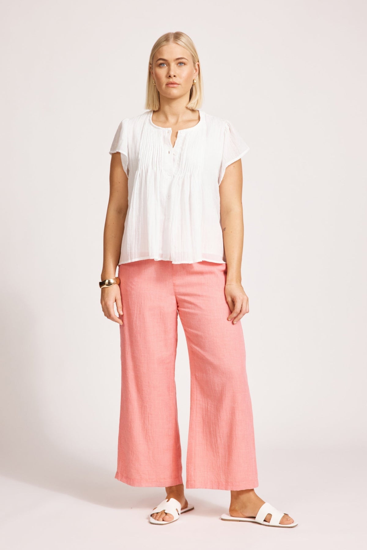 Orsula Button Top