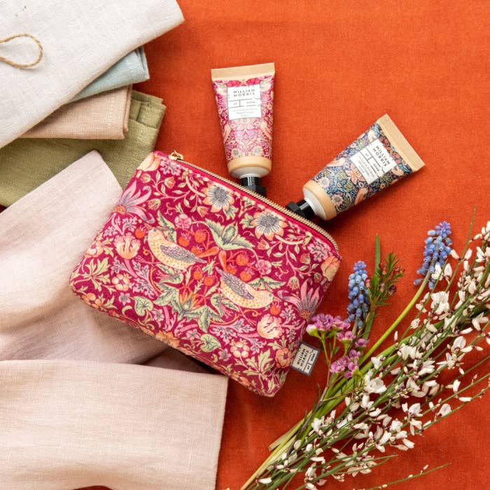 William Morris at Home Strawberry Thief Hand Care Bag