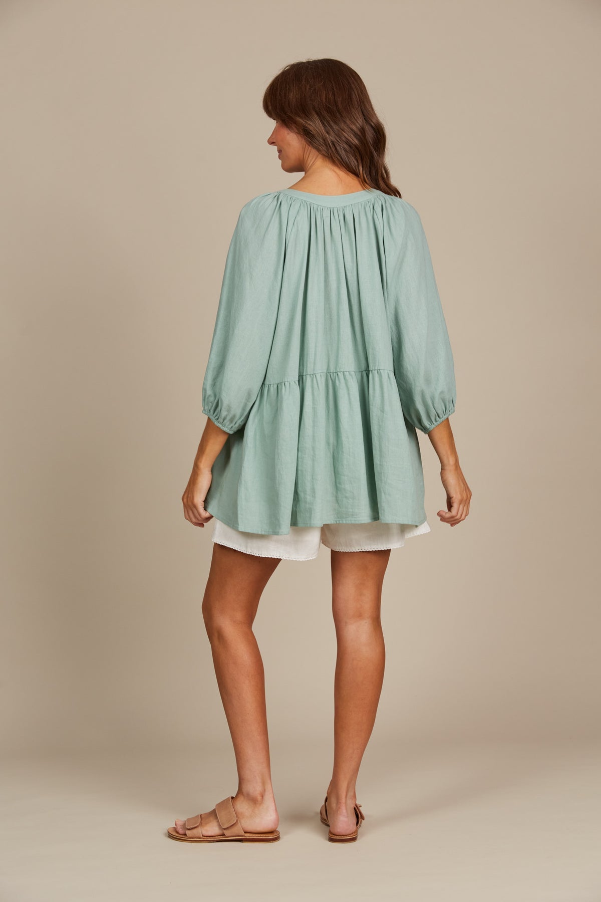 Amelie Button Top - Isle Of Mine