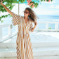 Treville Stripe Maxi Dress