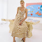 Treville Stripe Tank Maxi