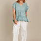 Fleur VNeck Top - Isle Of Mine