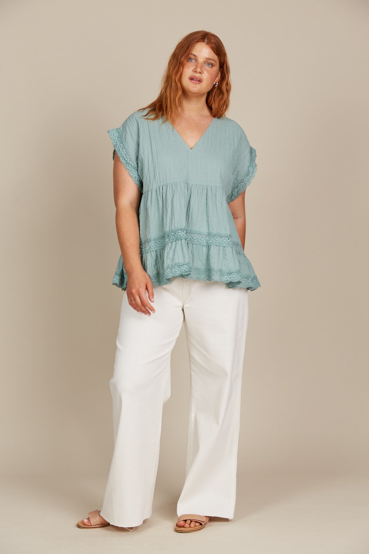 Fleur VNeck Top - Isle Of Mine