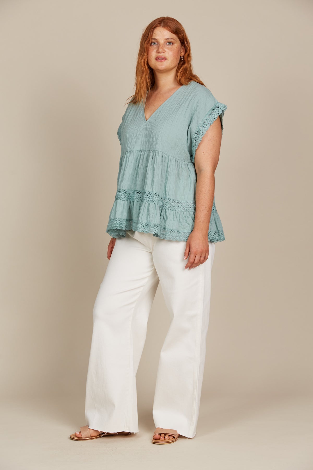 Fleur VNeck Top - Isle Of Mine