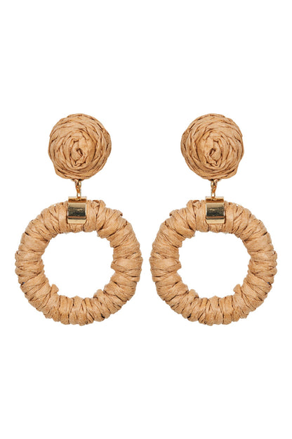 Sojourn Round Earring - eb&ive