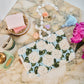 Hydrangea Blue Velvet Cosmetics Purse