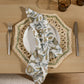 Majorca Natural/Green Woven Placemat