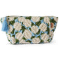 Hydrangea Blue Velvet Toiletry Bag