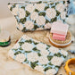 Hydrangea Blue Velvet Toiletry Bag