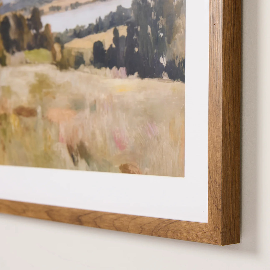 Hampshire Landscape Framed Print