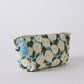Hydrangea Blue Velvet Toiletry Bag